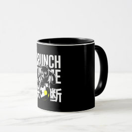 Ferocious Crunch Time Soccer Cat Mug Mok