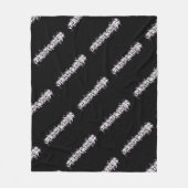 FEROCIOUS Tattoo Stijl Lettertype Fleece Deken (Voorkant)