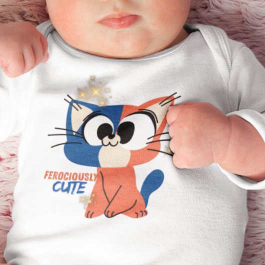 Ferociously Cute Cat Romper