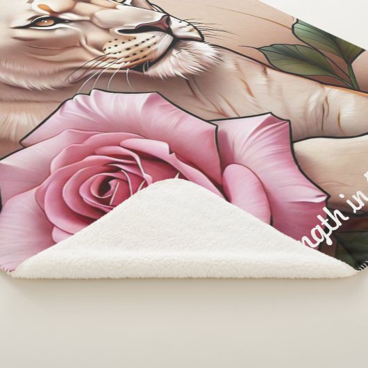 "Ferocity Meets Elegance" Sherpa Deken (3/4)