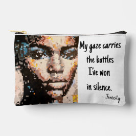 Ferocity Vibrant Pixel Art Portrait Etui