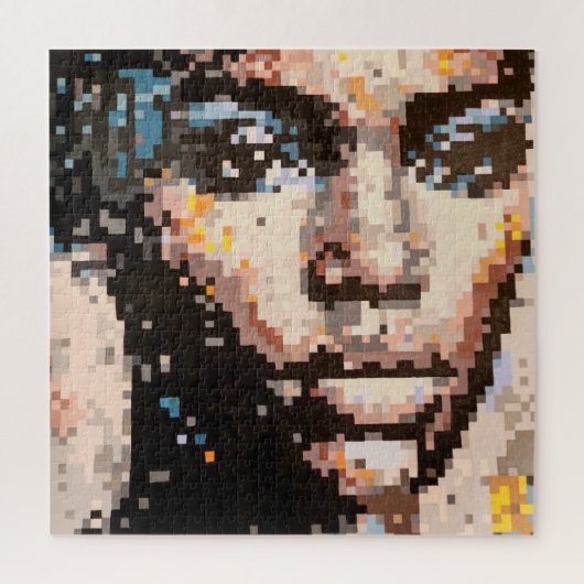 Ferocity Vibrant Pixel Art Portrait Legpuzzel (Verticaal)