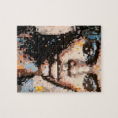 Ferocity Vibrant Pixel Art Portrait Legpuzzel (Horizontaal)
