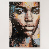 Ferocity Vibrant Pixel Art Portrait Legpuzzel (Verticaal)