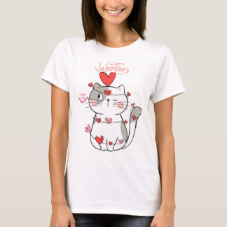 Ferr Hugs Cat Valentijn Shirt