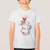Ferr Hugs Cat Valentijn Shirt (Voorkant)