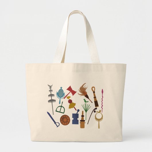 Ferramentas dos Orixás - bolsa Grote Tote Bag (Voorkant)