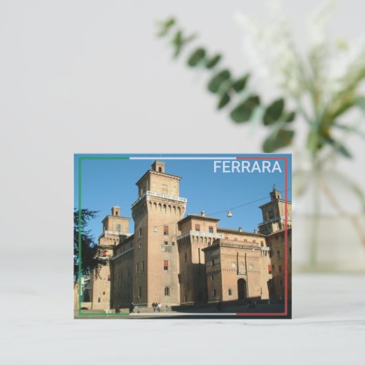 Ferrara - Italië Briefkaart (Staand voorkant)
