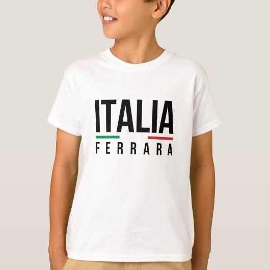 Ferrara Italië T-shirt (Voorkant)
