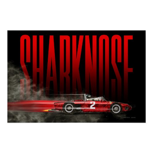 Ferrari 156 Sharknose Perfect Poster (Voorkant)