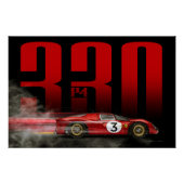 Ferrari 330 P4 Perfect Poster (Voorkant)