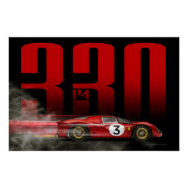 Ferrari 330 P4 Perfect Poster