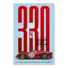 Ferrari 330 Tribute Perfect Poster