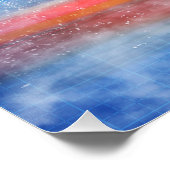 Ferrari 365 GTB/4 Daytona Blueprint Perfect Poster (Hoek)