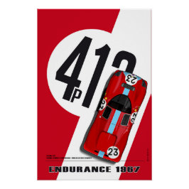 Ferrari 412 Attwood-Courage.jpg Perfect Poster