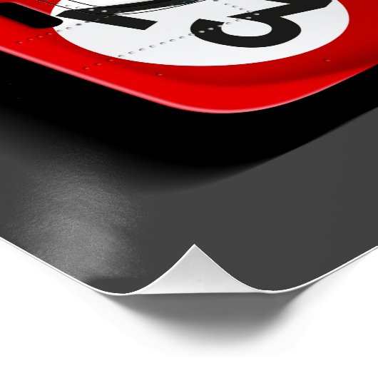 Ferrari 412 No.23 Perfect Poster (Hoek)