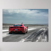 Ferrari 458 Italia Ready to Race Poster (Voorkant)