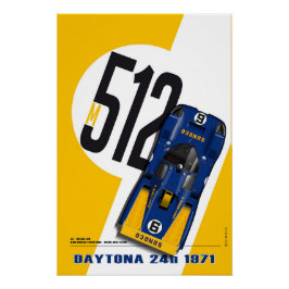 Ferrari 512 Donohue & Hobbs.jpg Perfect Poster