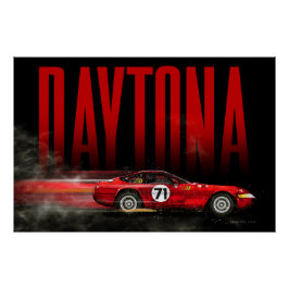 Ferrari Daytona Perfect Poster