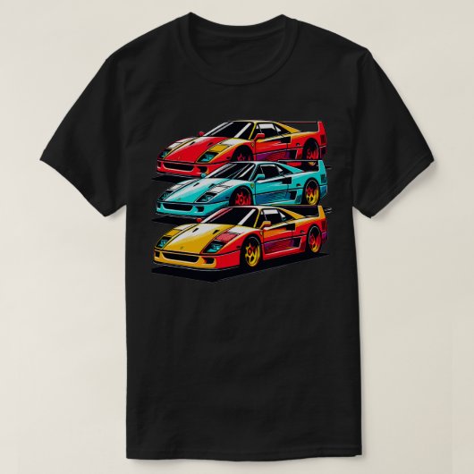 Ferrari F40 11 T-shirt (Design voorkant)
