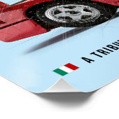 Ferrari F40 Tribute Perfect Poster (Hoek)