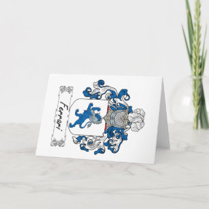 Ferrari Family Crest Kaart