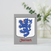 Ferrari Family Shield Briefkaart (Staand voorkant)