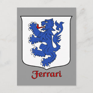 Ferrari Family Shield Briefkaart