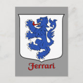 Ferrari Family Shield Briefkaart (Voorkant)