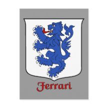Ferrari Family Shield Briefkaart