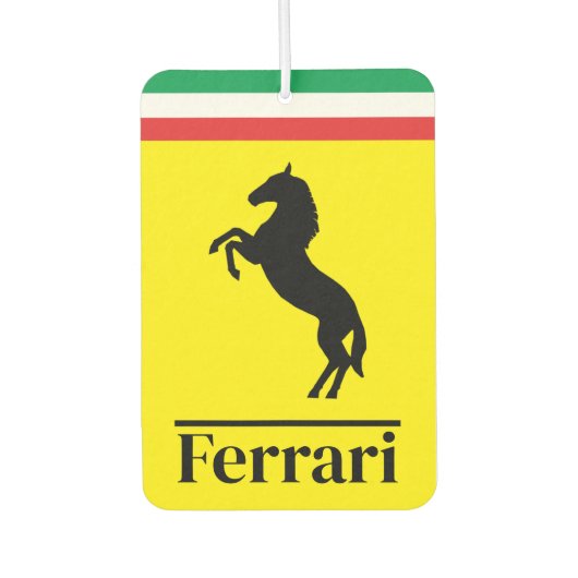 Ferrari Geïnspireerd Luchtverfrisser (Voorkant)