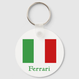 Ferrari Italiaanse vlag Sleutelhanger