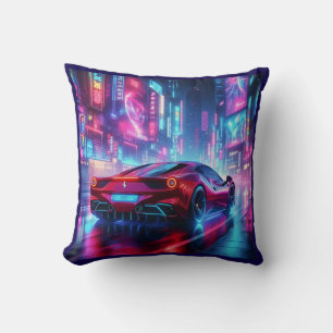 ferrari neon kussen