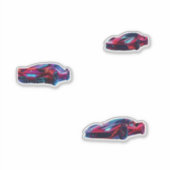 ferrari neon sticker (Voorkant)