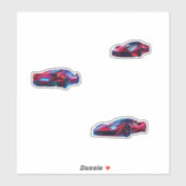 ferrari neon sticker (Vel)