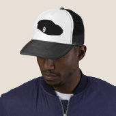 ferrari raceauto auto zwart trucker pet (In situ)