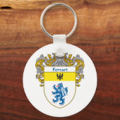 Ferrari Wapenstaart (Beheerd) Sleutelhanger (Voorkant)