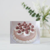 Ferrero Rocher Cream Gateau Briefkaart (Staand voorkant)