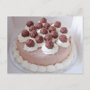 Ferrero Rocher Cream Gateau Briefkaart