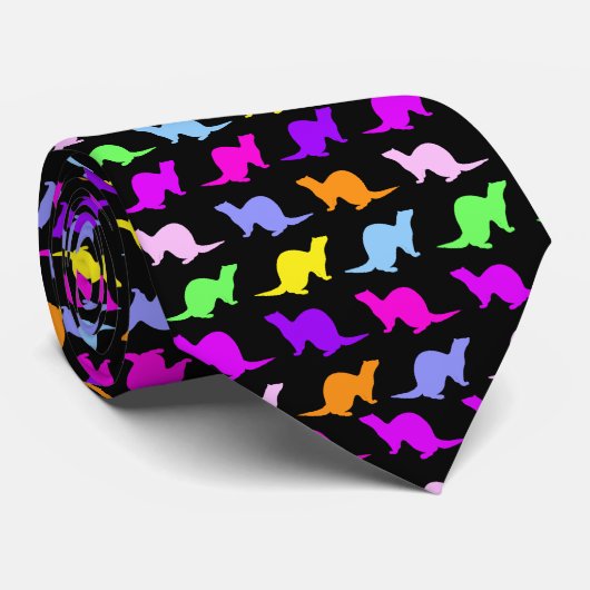 Ferret (4) stropdas (Opgerold)