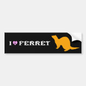 Ferret (5) bumpersticker (Voorkant)