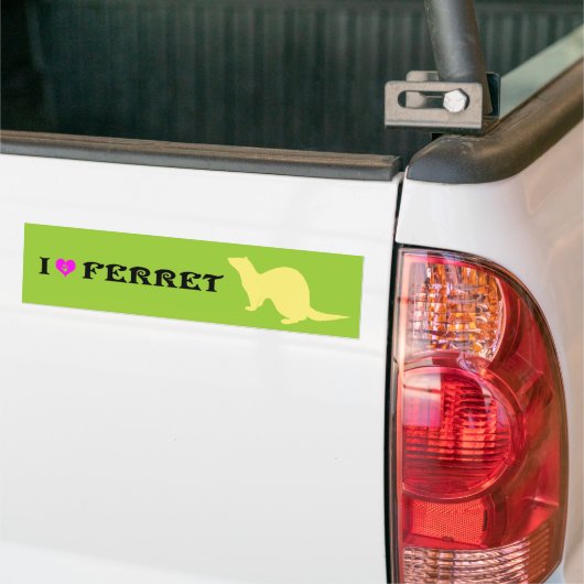Ferret (5) bumpersticker (Op Truck)