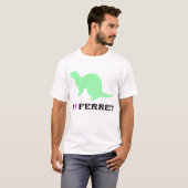 Ferret (5) t-shirt (Voorkant volledig)