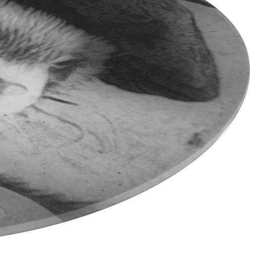 Ferret als kunstenaar snijplank (Hoek)