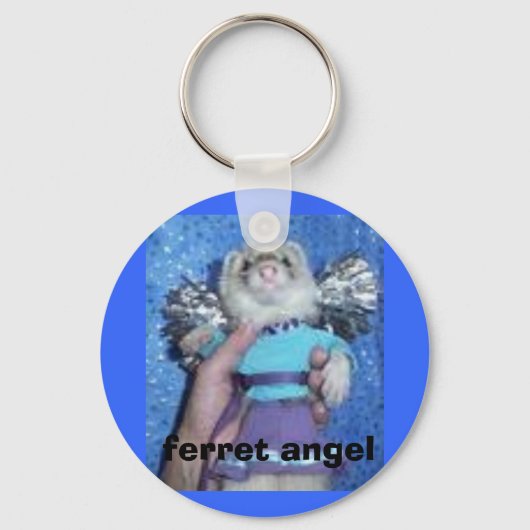 ferret-angel sleutelhanger (Voorkant)