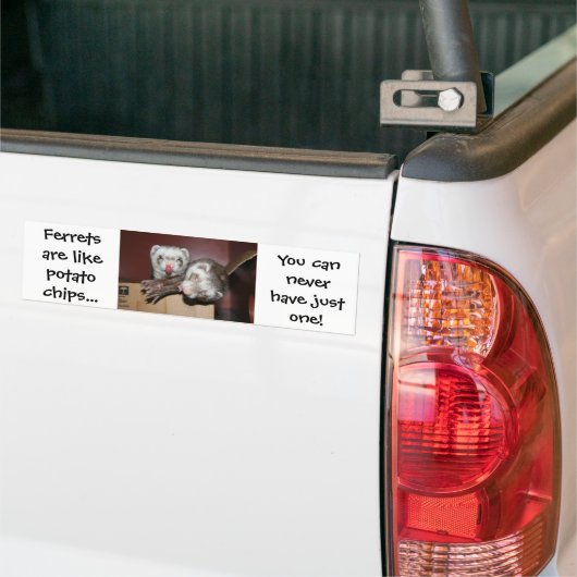 Ferret Bumpersticker (Op Truck)