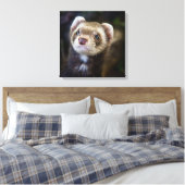 Ferret Canvas Afdruk (Insitu (Slaapkamer))