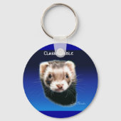 Ferret Classic Sable Sleutelhanger (Voorkant)