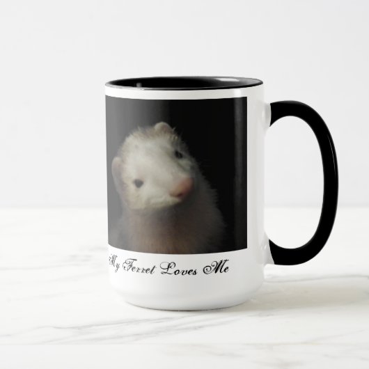 Ferret Coffee Cup Mok (Rechts)