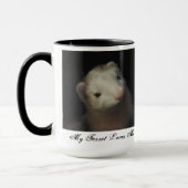 Ferret Coffee Cup Mok (Links)